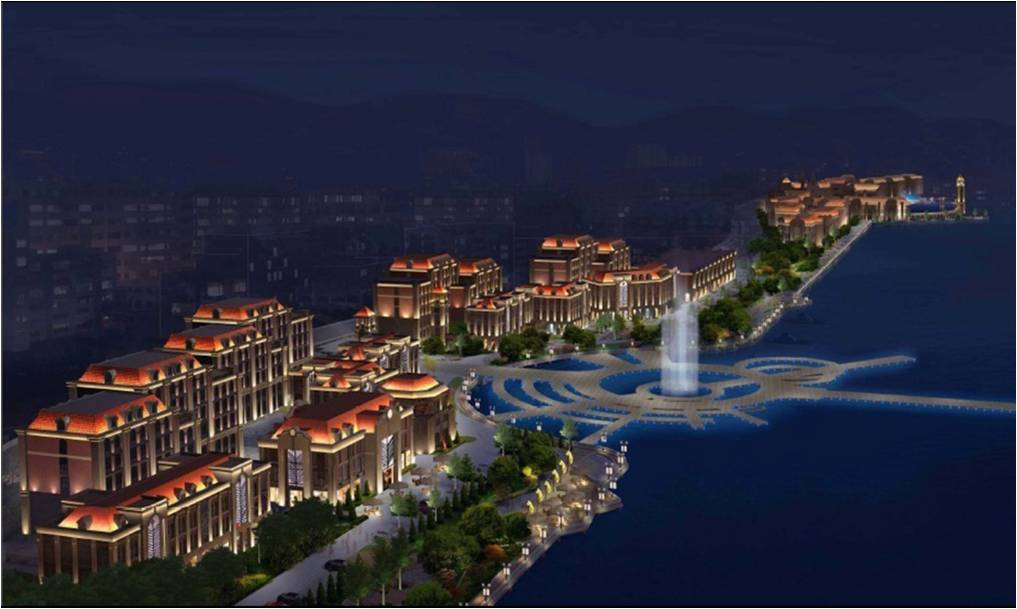 東營廣利河室外亮化